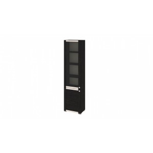 Шкаф комбинированный с 1-ой глухой и 1-ой дверью со стеклом «Фиджи» ШК(07)_32-21_17
