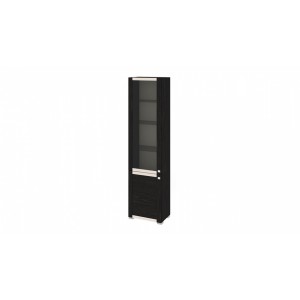 Шкаф комбинированный с 1-ой глухой и 1-ой дверью со стеклом «Фиджи» ШК(07)_32-21_18